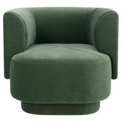 Capper Lounge Chair with Upholstered Base by Phase Design