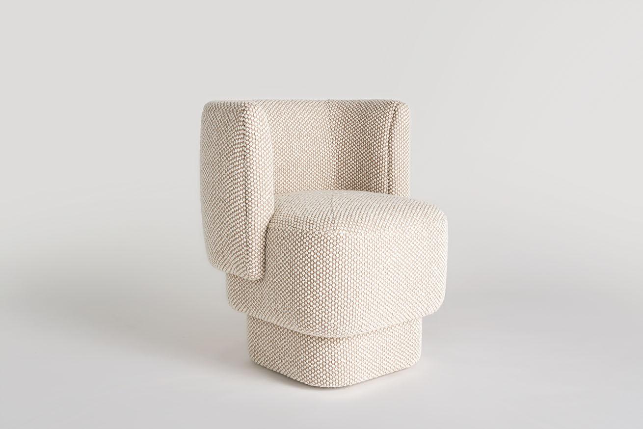 Sedia Capper con base imbottita di Phase Design in vendita 2