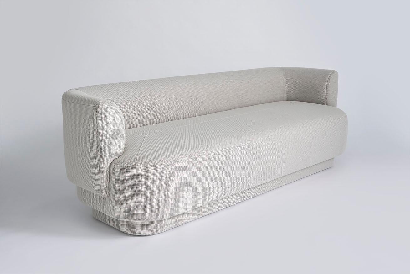 Listed price is for the capper sofa and comfort zone by HBF fabric. 
COM is also available, with a List price of $ 7,790.00.


Prices exclude packing. 

Collection of sofas, lounge chairs, side chairs, and stools with common design language of