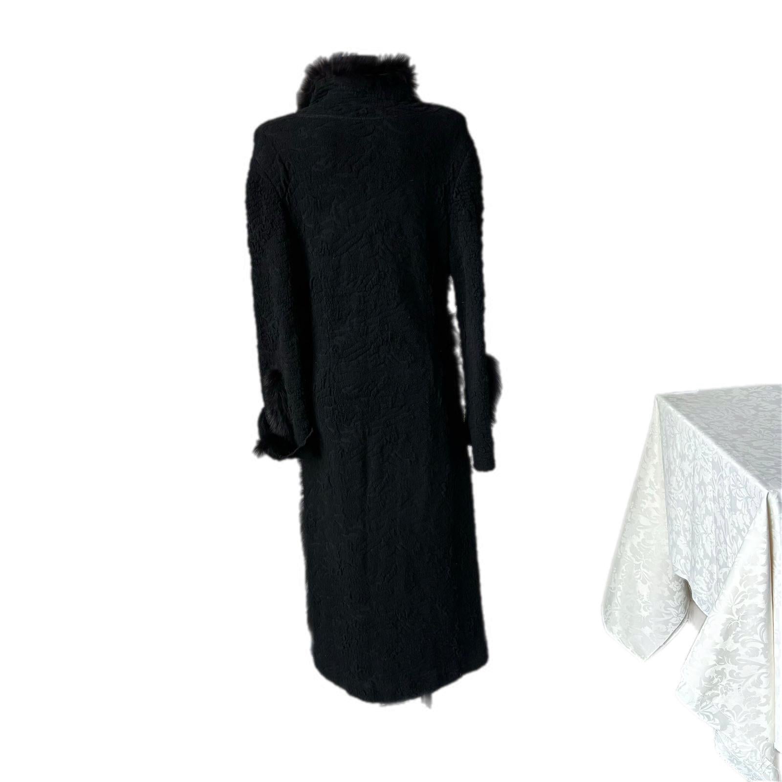 Cappotto Cavalli con dettagli in pelliccia in ottime condizioni In Excellent Condition In Basaluzzo, IT