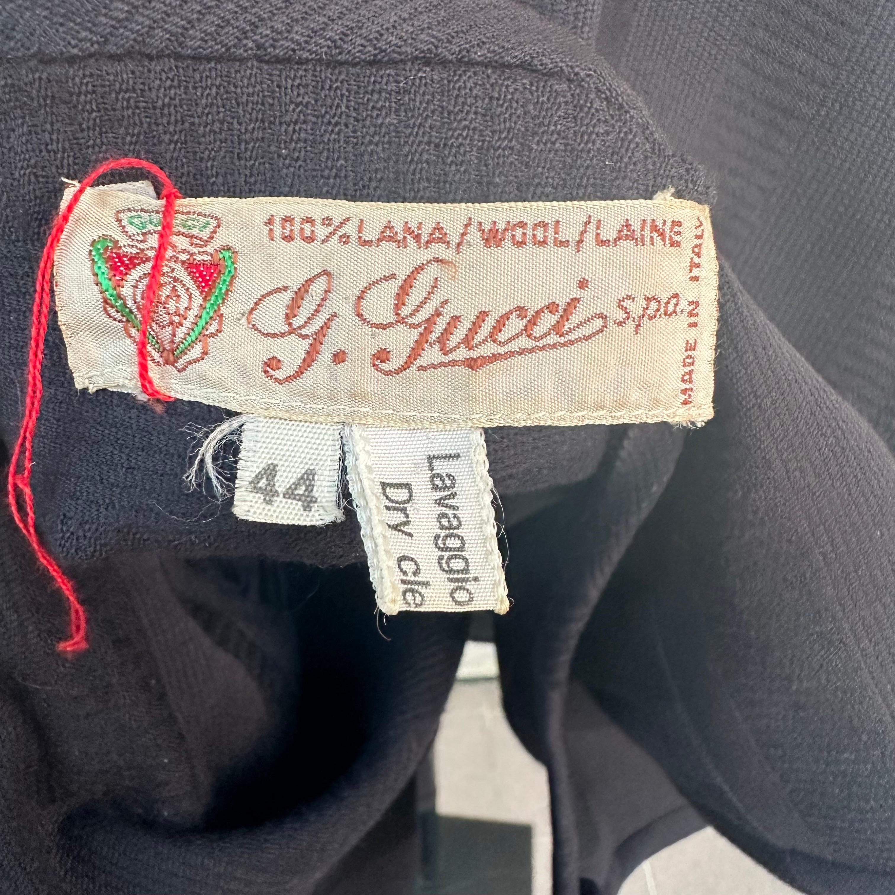 Cappotto Gucci anni70 In Excellent Condition For Sale In Basaluzzo, IT