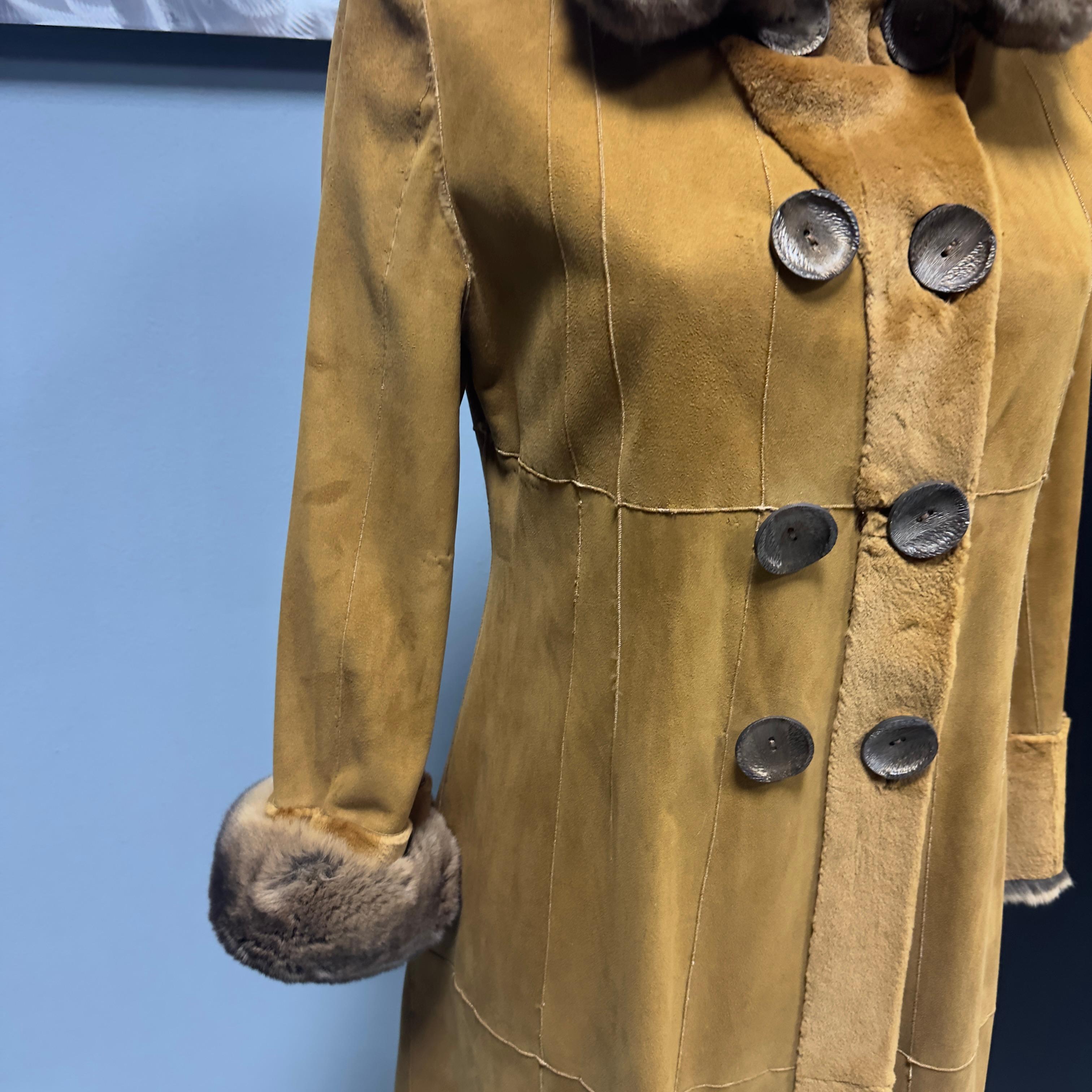 Abrigo reversible de visón y chinchilla en venta 5