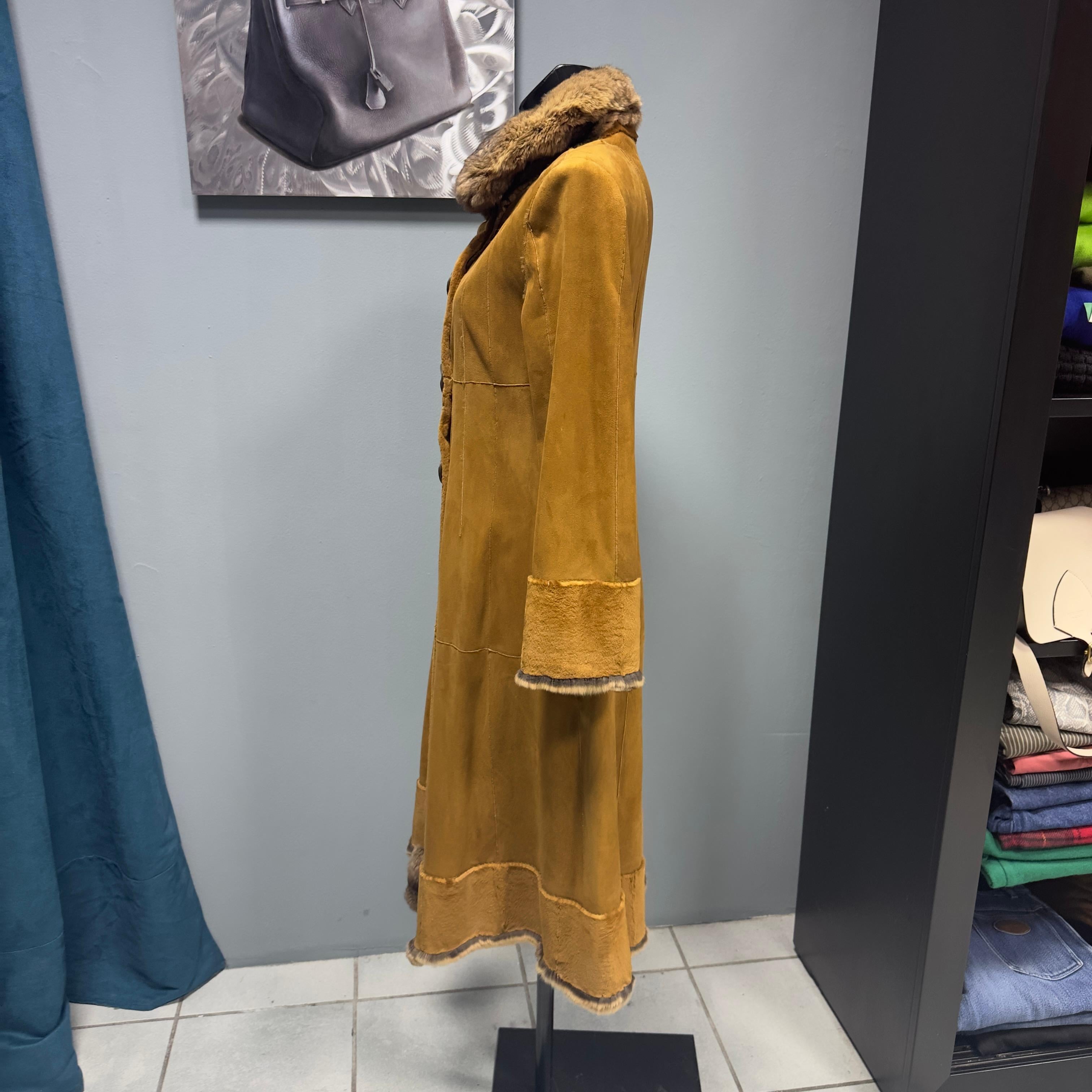 Abrigo reversible de visón y chinchilla en venta 9
