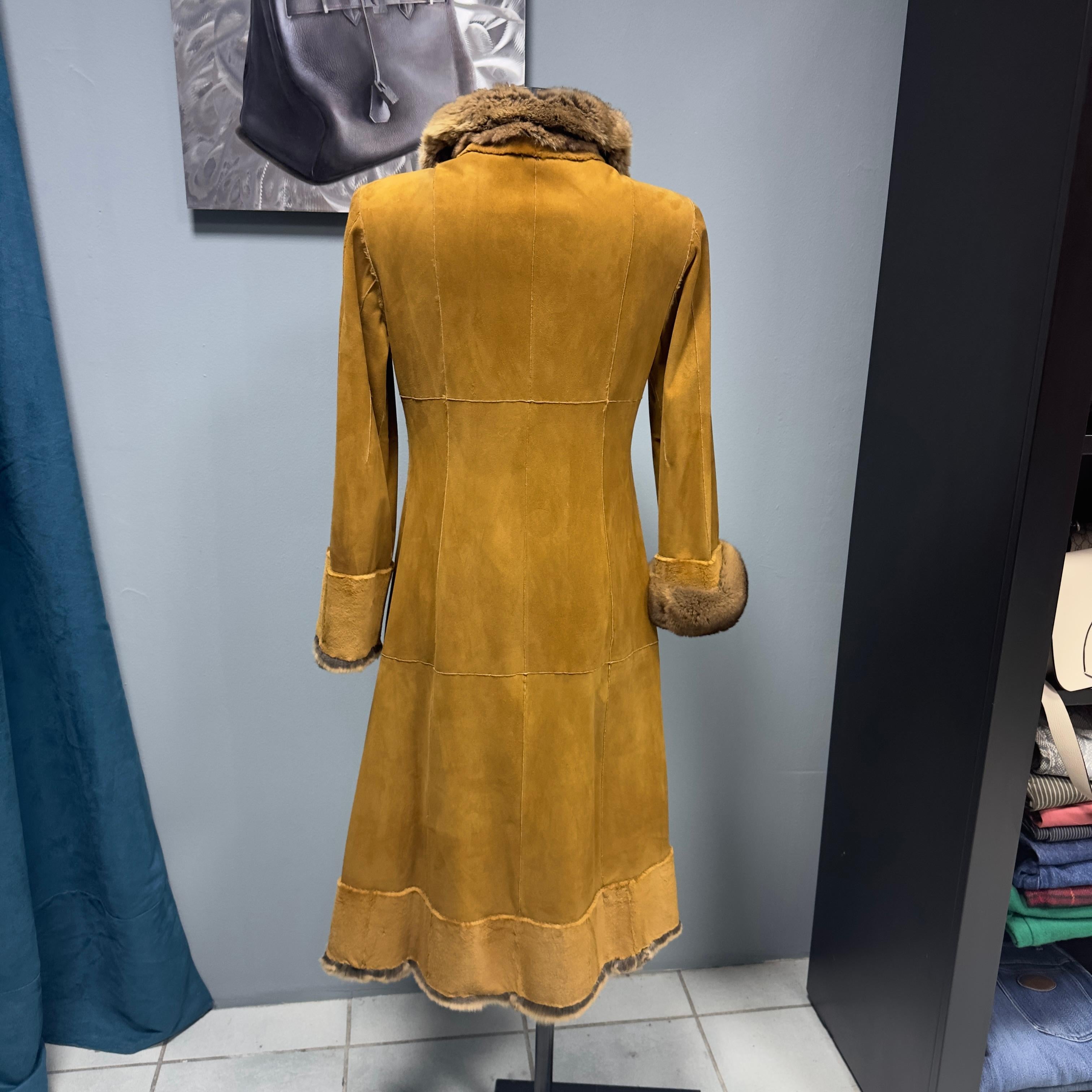 Abrigo reversible de visón y chinchilla en venta 10