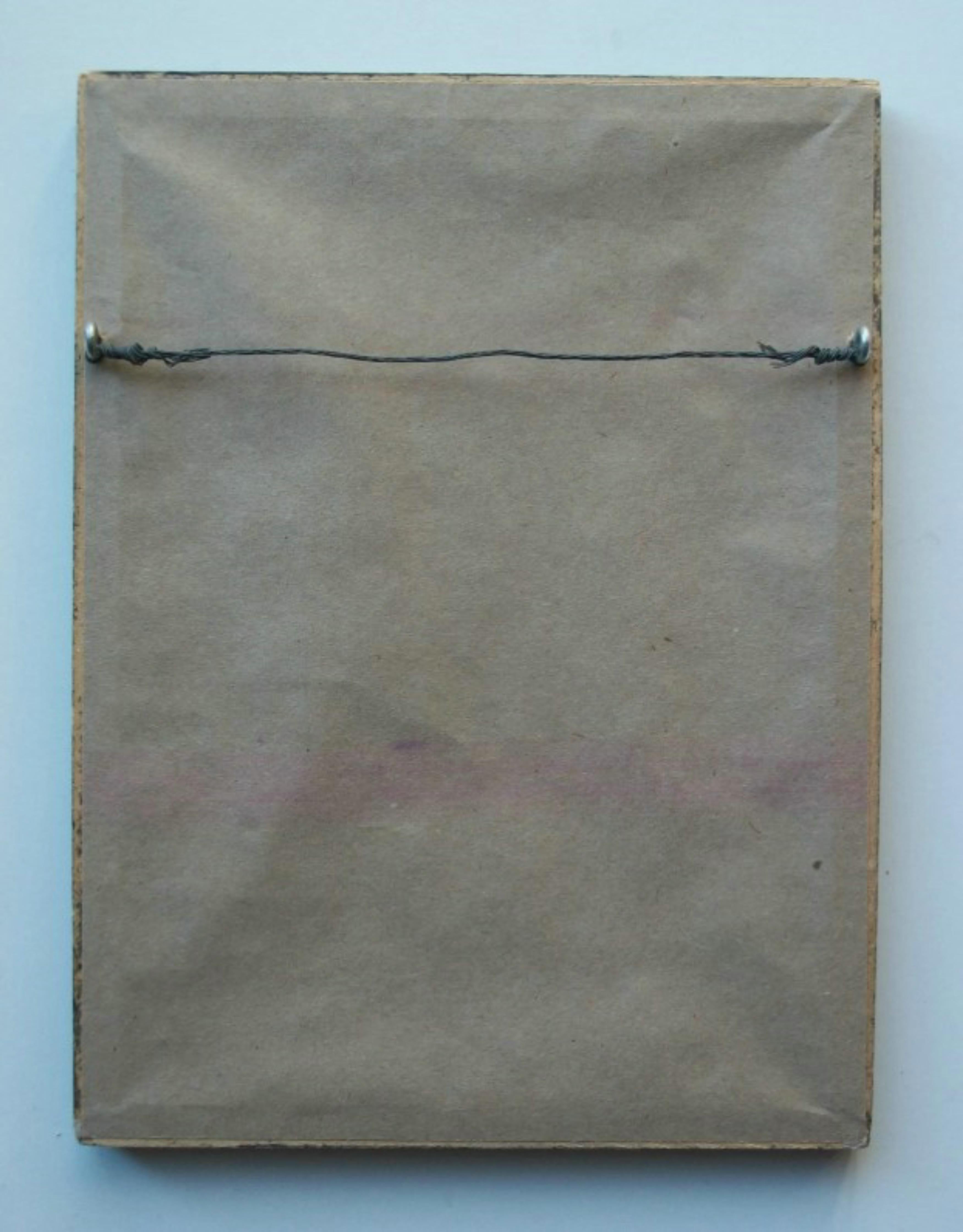 CAPPY - 'Lagerfeuer' - Vintage Aquarell - Signiert - Mitte 20. im Angebot 2