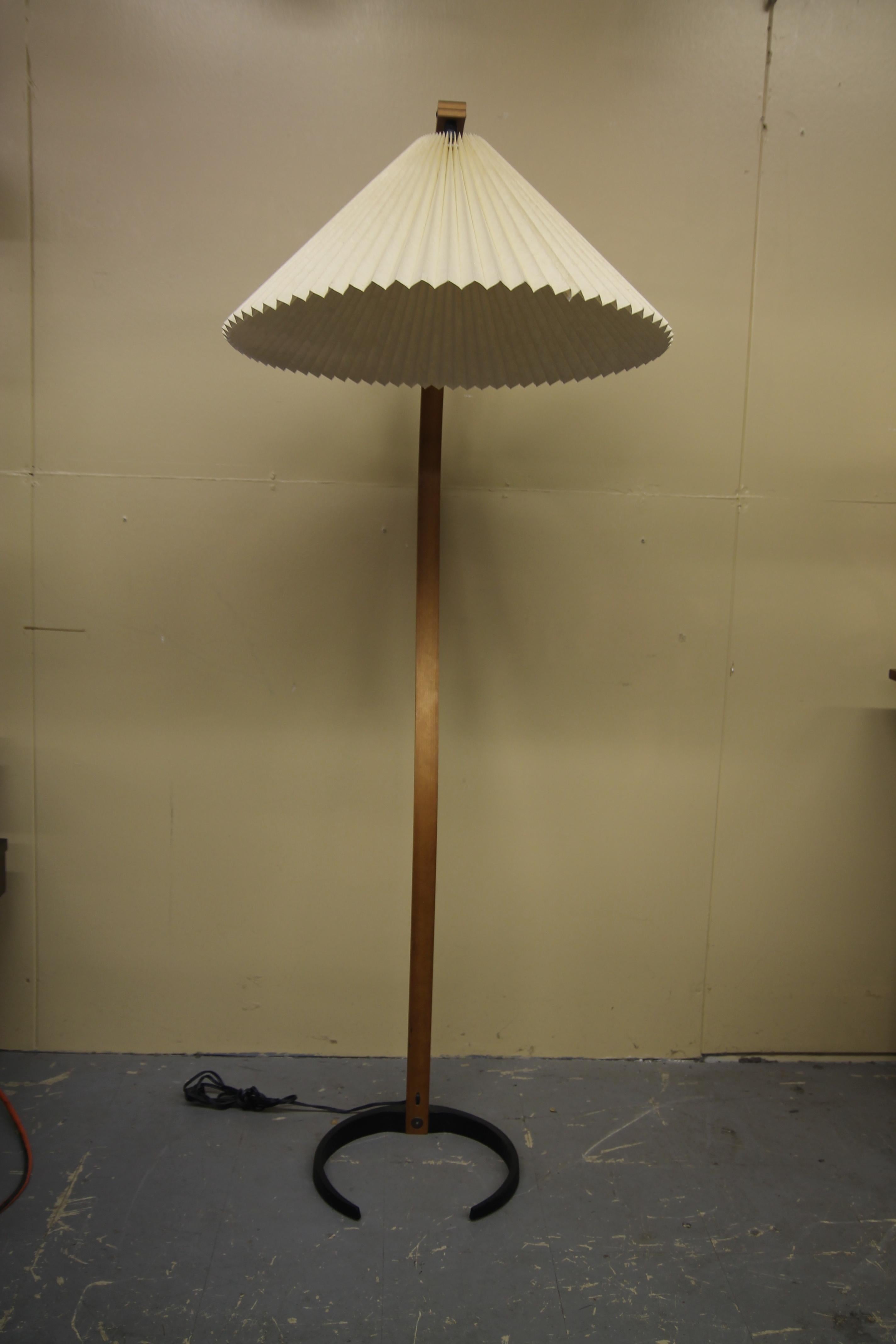 Mid-Century Modern Caprani Bentwood Floor Lamp