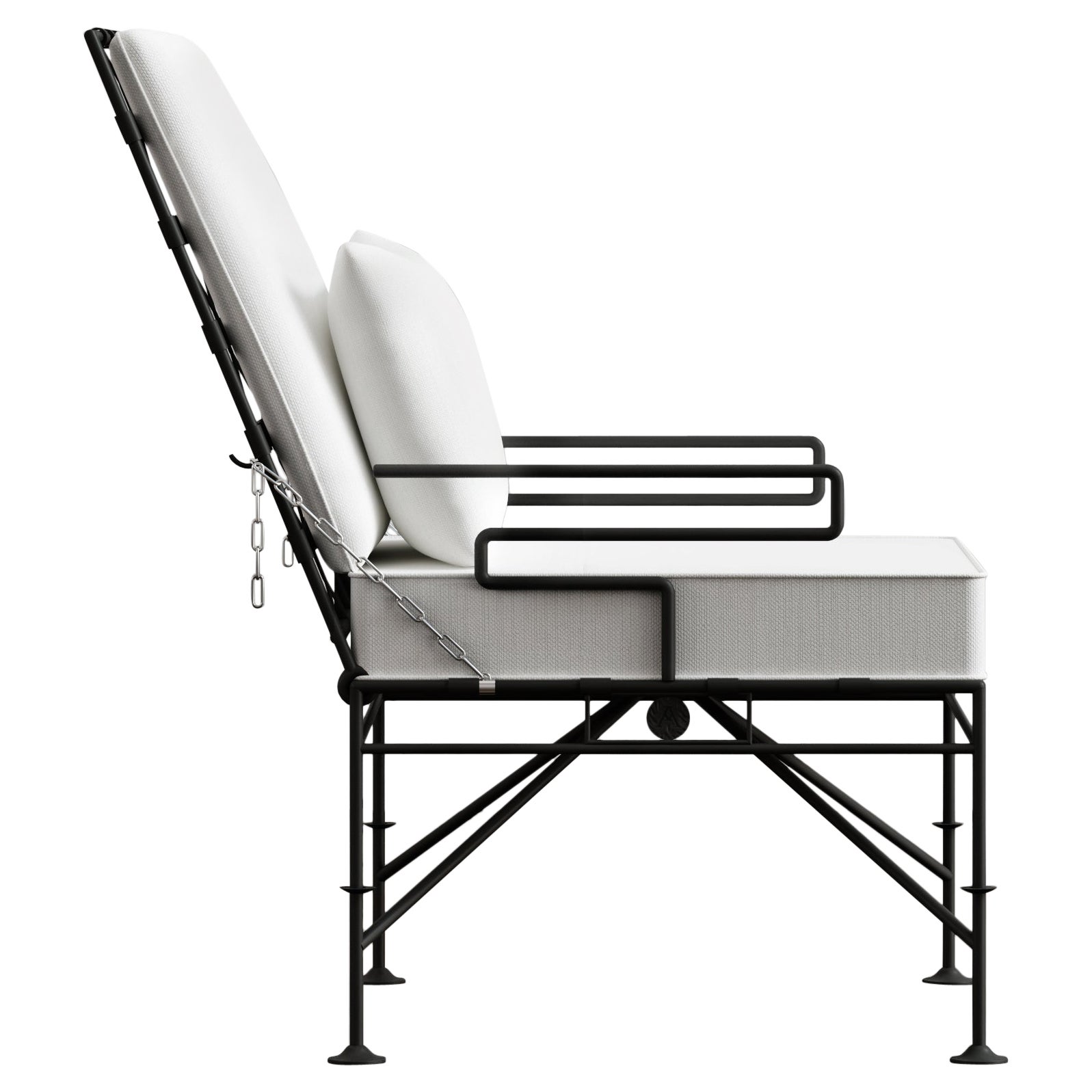 Capri Chain Chair Floating Arm
