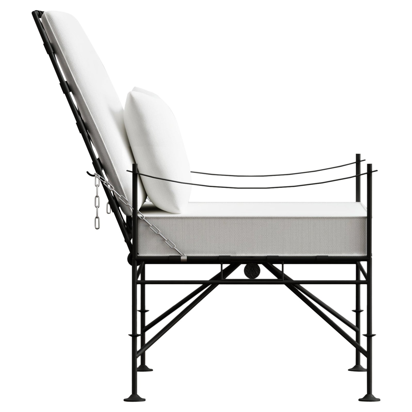 Capri Chain Chair Sling Arm