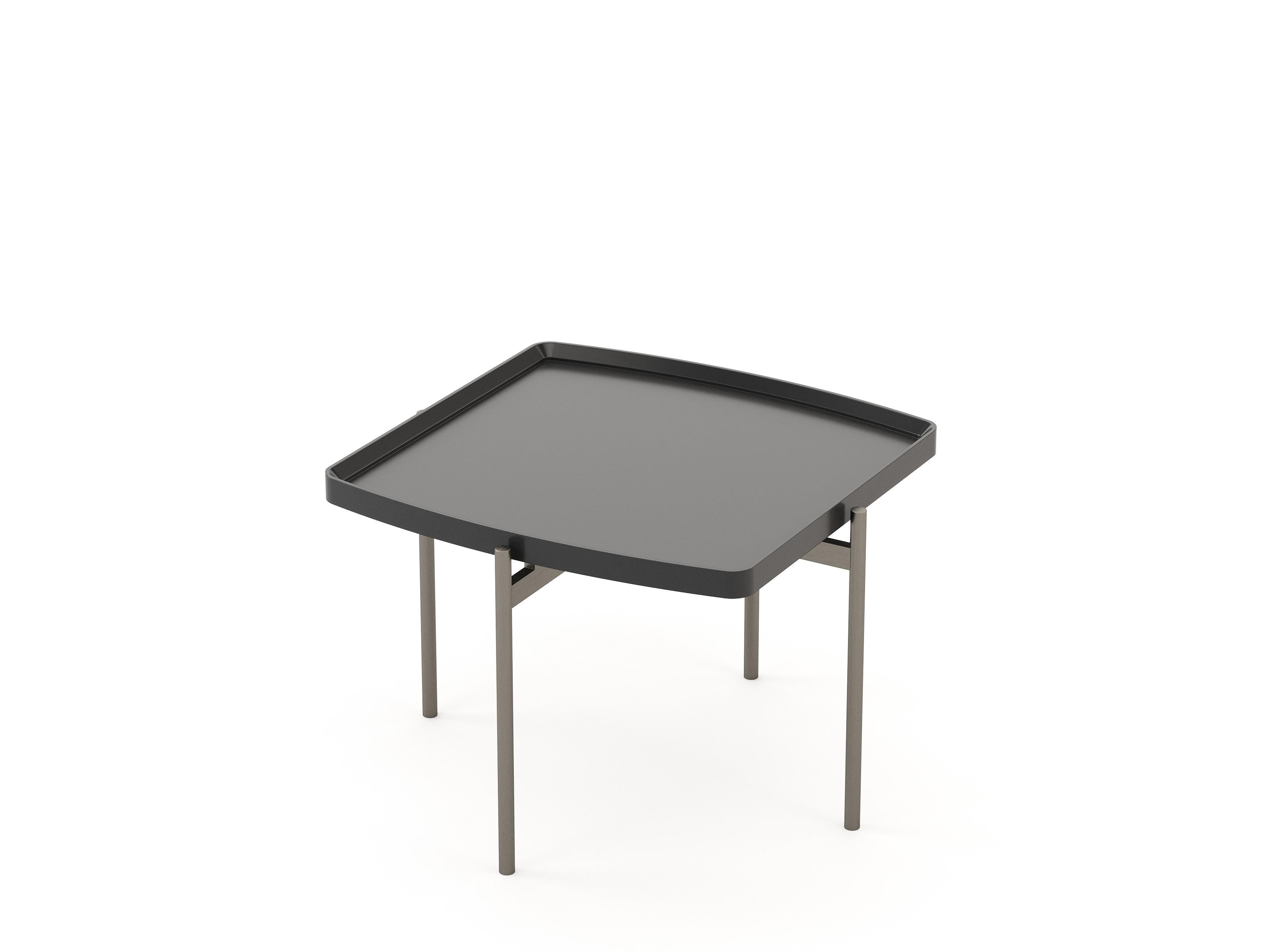 Contemporary Modern Capri Coffee Tables made with iron and ceramic, Handmade by Stylish Club For Sale
