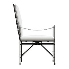 Capri Dining Chair Sling Arm