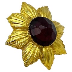 Capri Jeweled Medal Like Brooch or Pendant