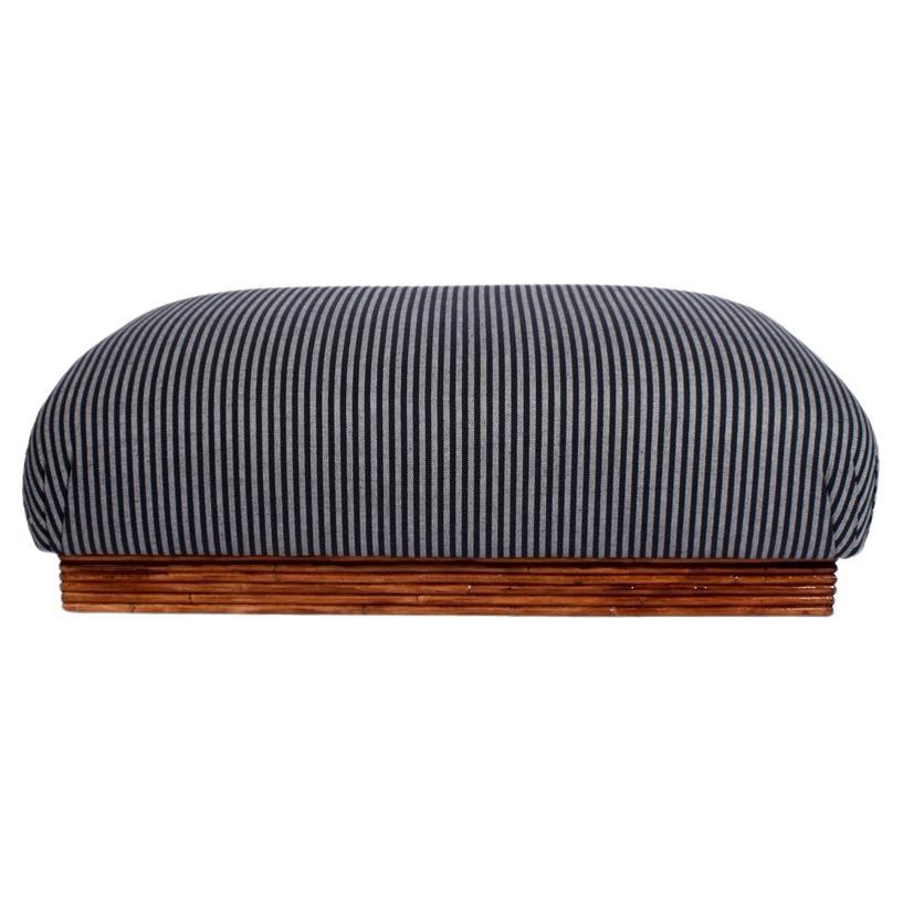 "Capri" Pouf Table, Barracuda Edition