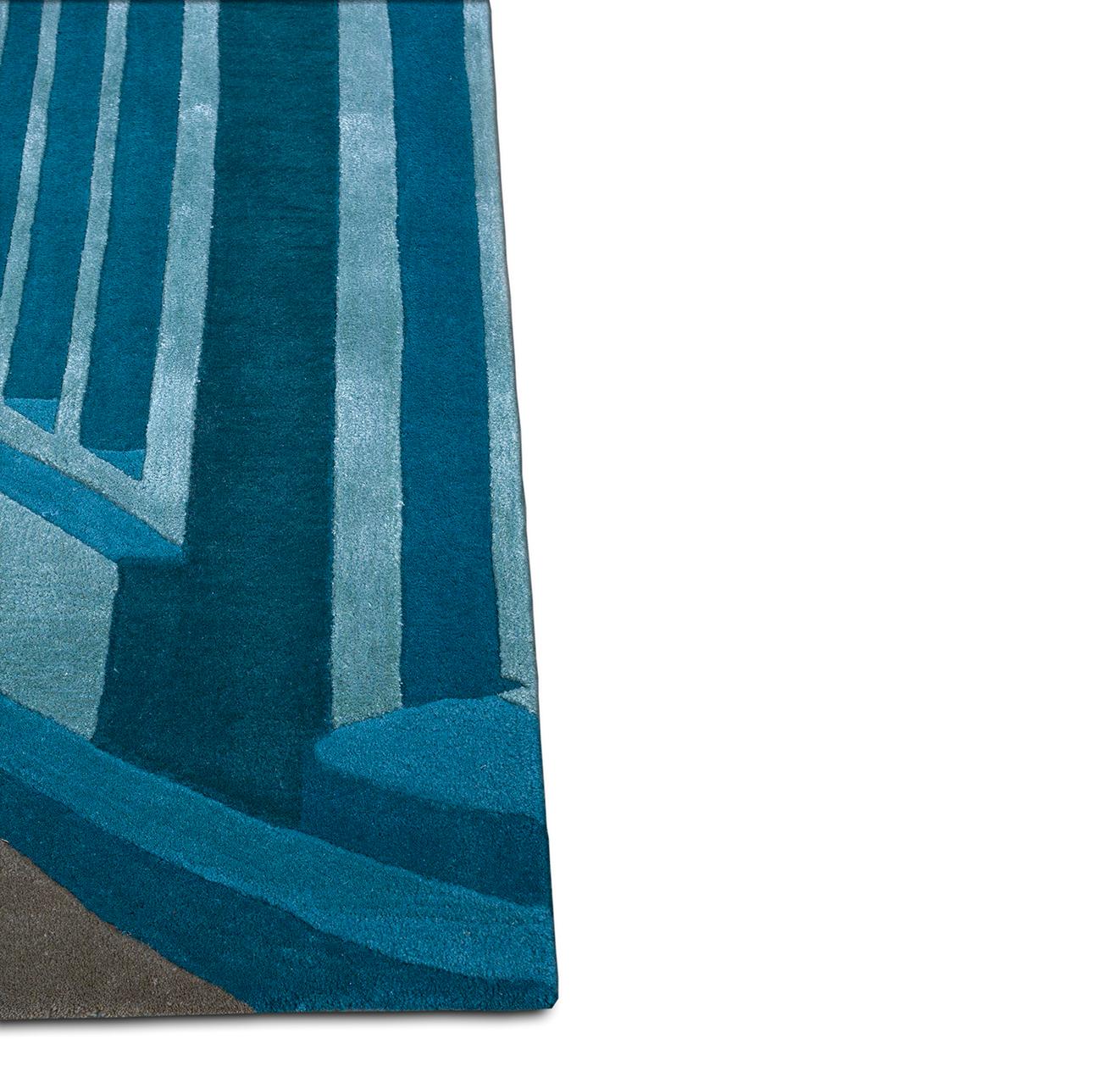 Entdecken Sie mit unseren handgetufteten Teppichen eine harmonische Mischung aus modernem Design und jahrhundertealter Kunstfertigkeit. Jedes Stück ist eine Leinwand, auf der moderne Muster auf die Seele traditioneller Handtufting-Techniken treffen.