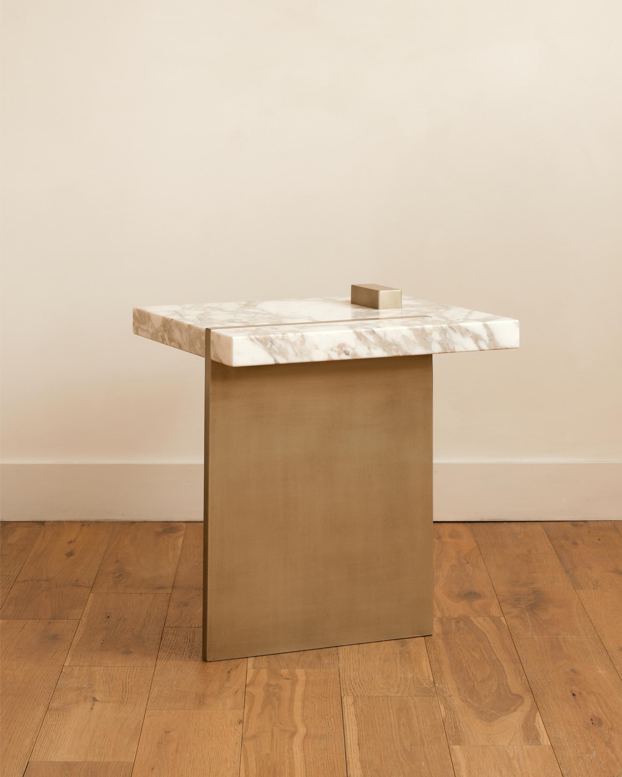 English Capri Side Table by Studio Sam London For Sale