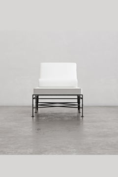 Capri Single Chaise Lounge Unarmed