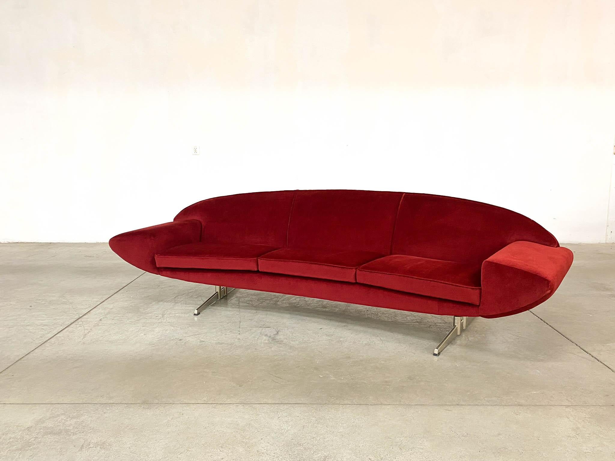Capri Sofa by Johannes Andersen for Trensum Möbelfabrik For Sale 1