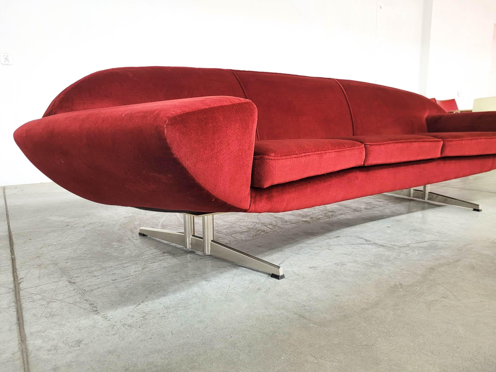 Capri Sofa by Johannes Andersen for Trensum Möbelfabrik In Good Condition For Sale In RADOMSKO, PL