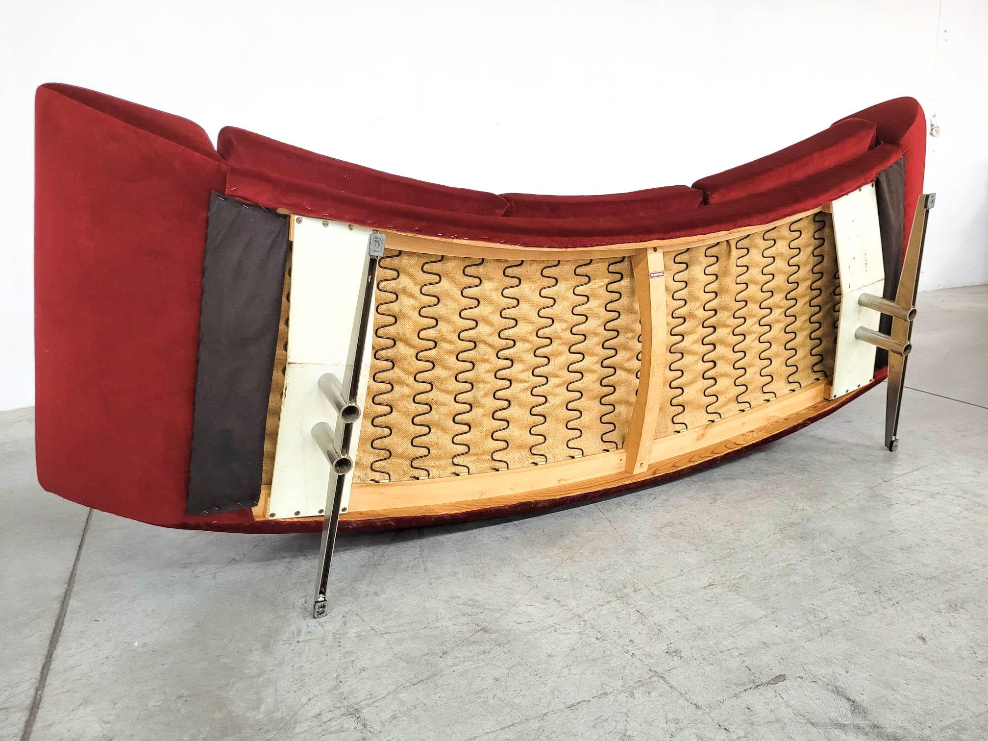 Steel Capri Sofa by Johannes Andersen for Trensum Möbelfabrik For Sale