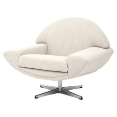 Retro  ''Capri'' Swivel Armchair by Johannes Andersen, 1960