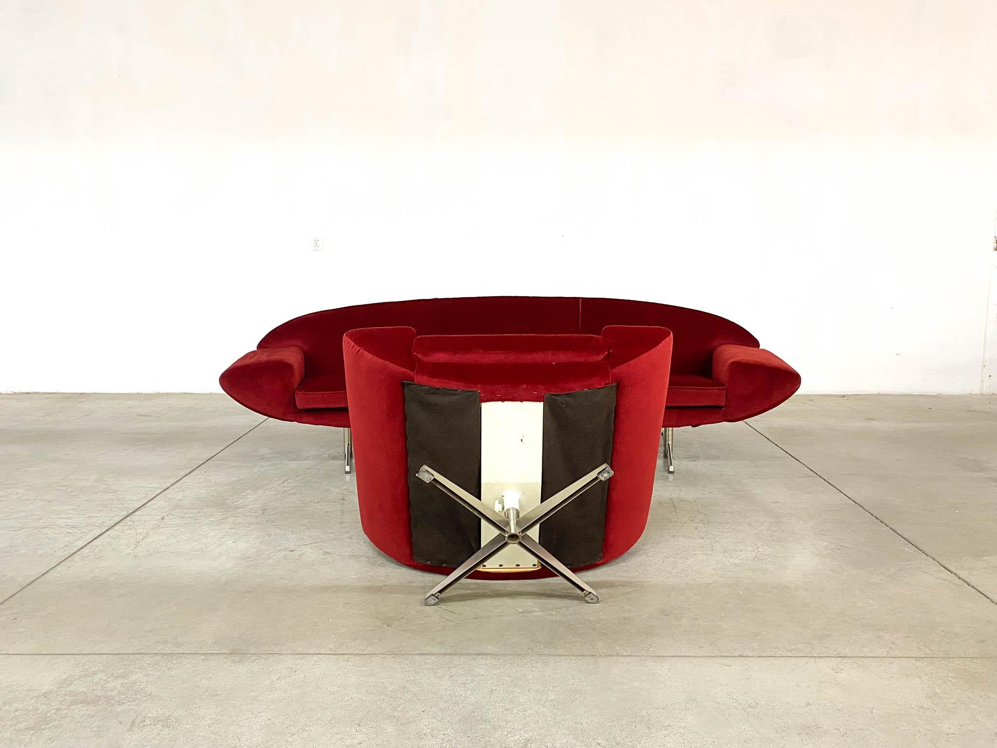Fauteuil pivotant Capri de Johannes Andersen pour Trensum en vente 9