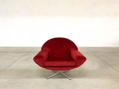 Capri Swivel Armchair by Johannes Andersen for Trensum