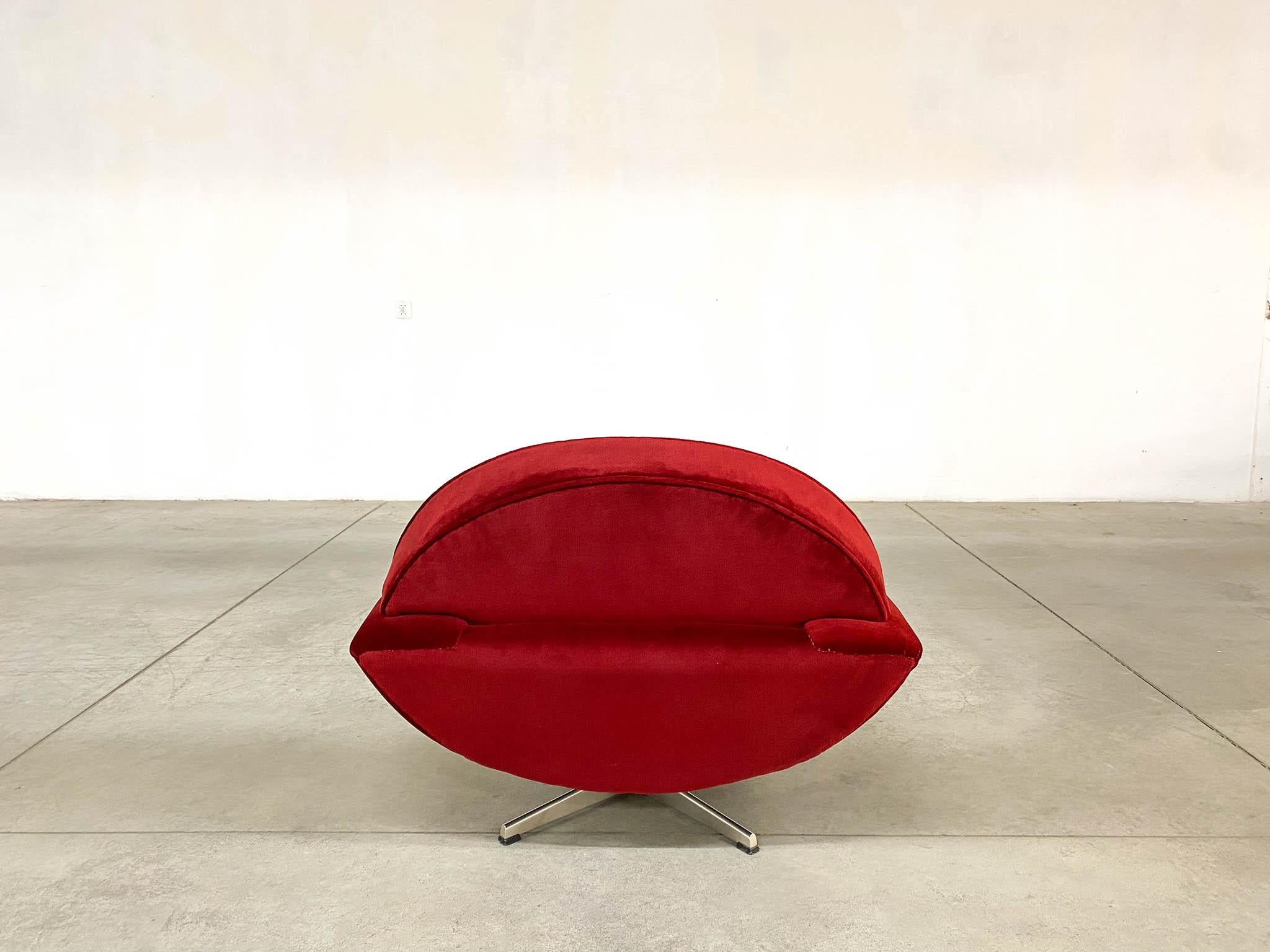 20ième siècle Fauteuil pivotant Capri de Johannes Andersen pour Trensum en vente