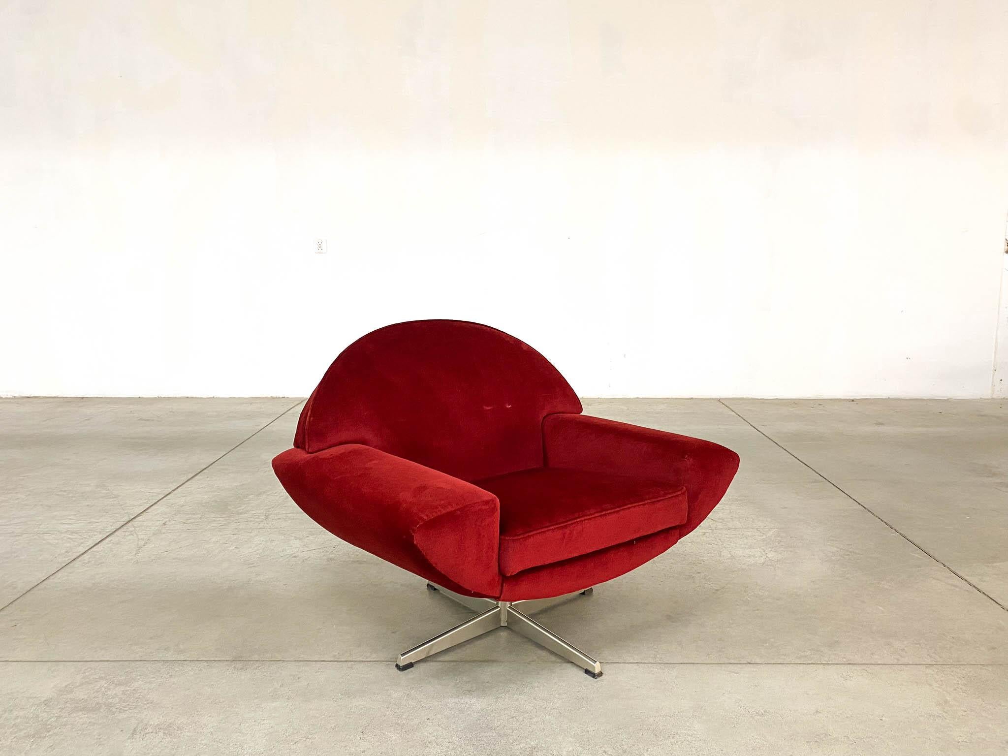 Capri Swivel Armchair by Johannes Andersen for Trensum For Sale 1