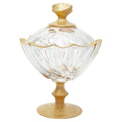 Capriccio 24K Gold & Crystal Potiche