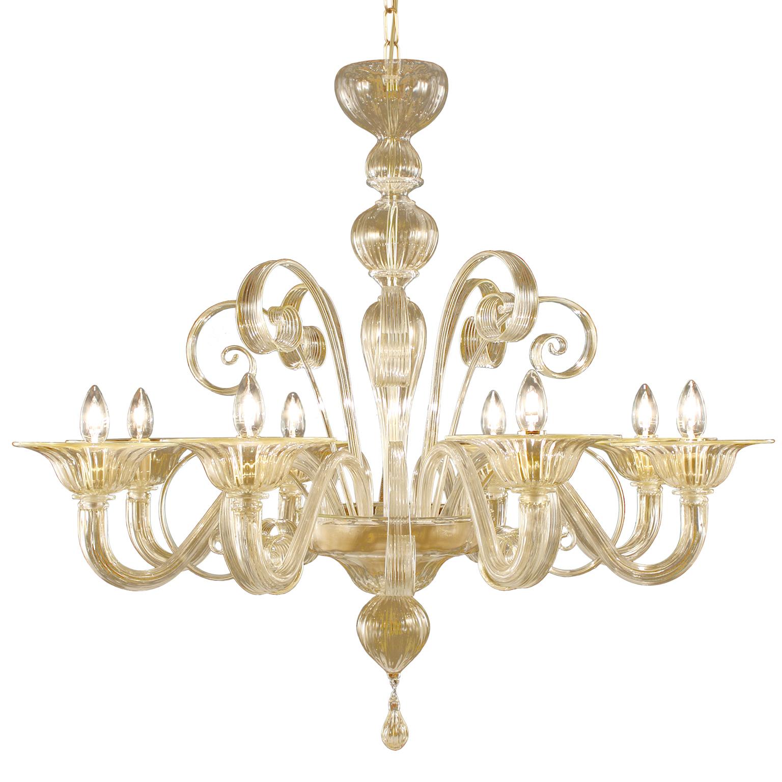 chandelier with arms