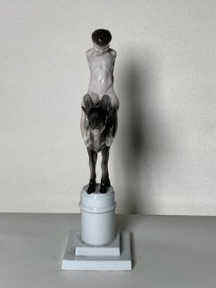 Capriccio Modell Porzellanskulptur von Ferdinand Liebermann für Rosenthal