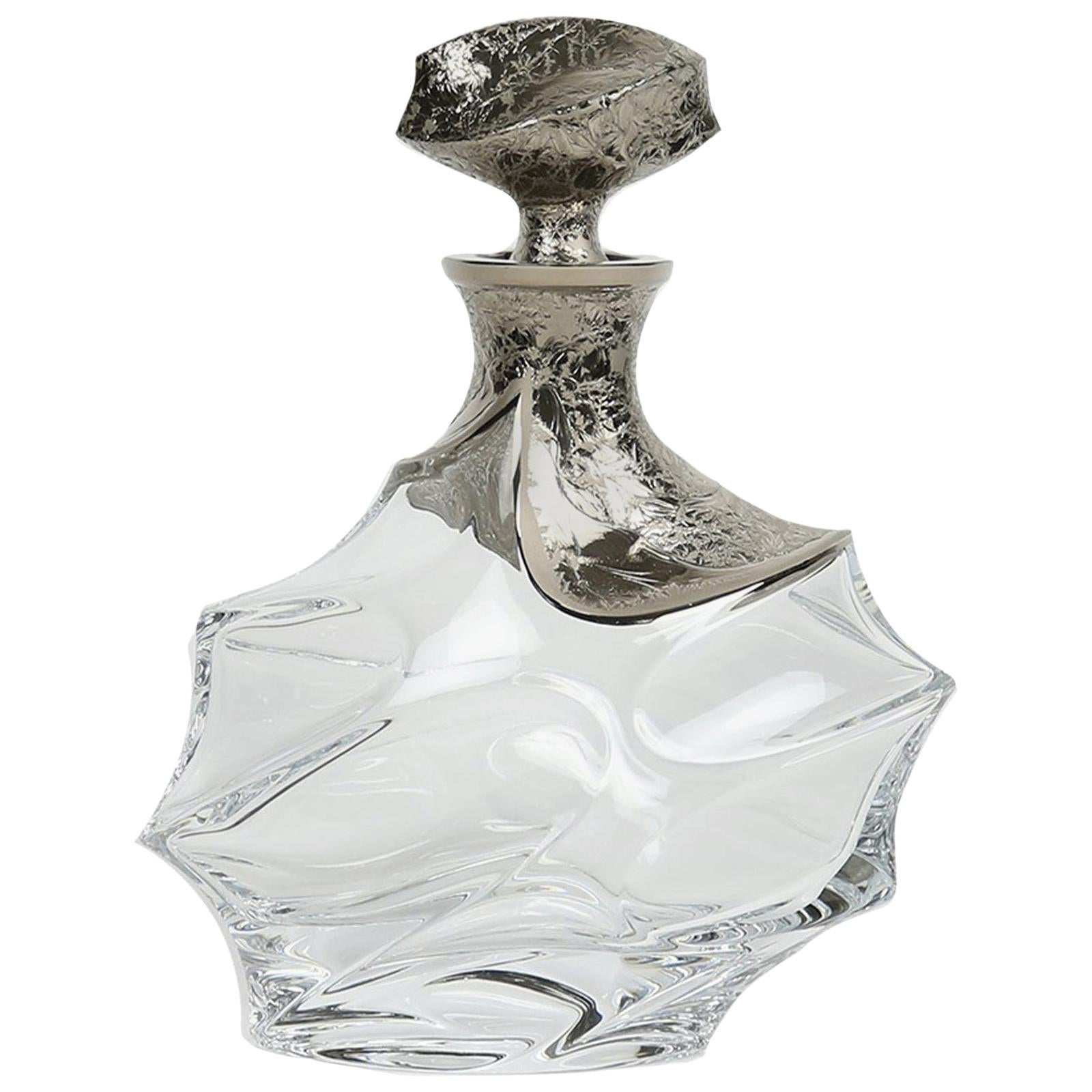 Capriccio Onda Transparent and Platinum Bottle