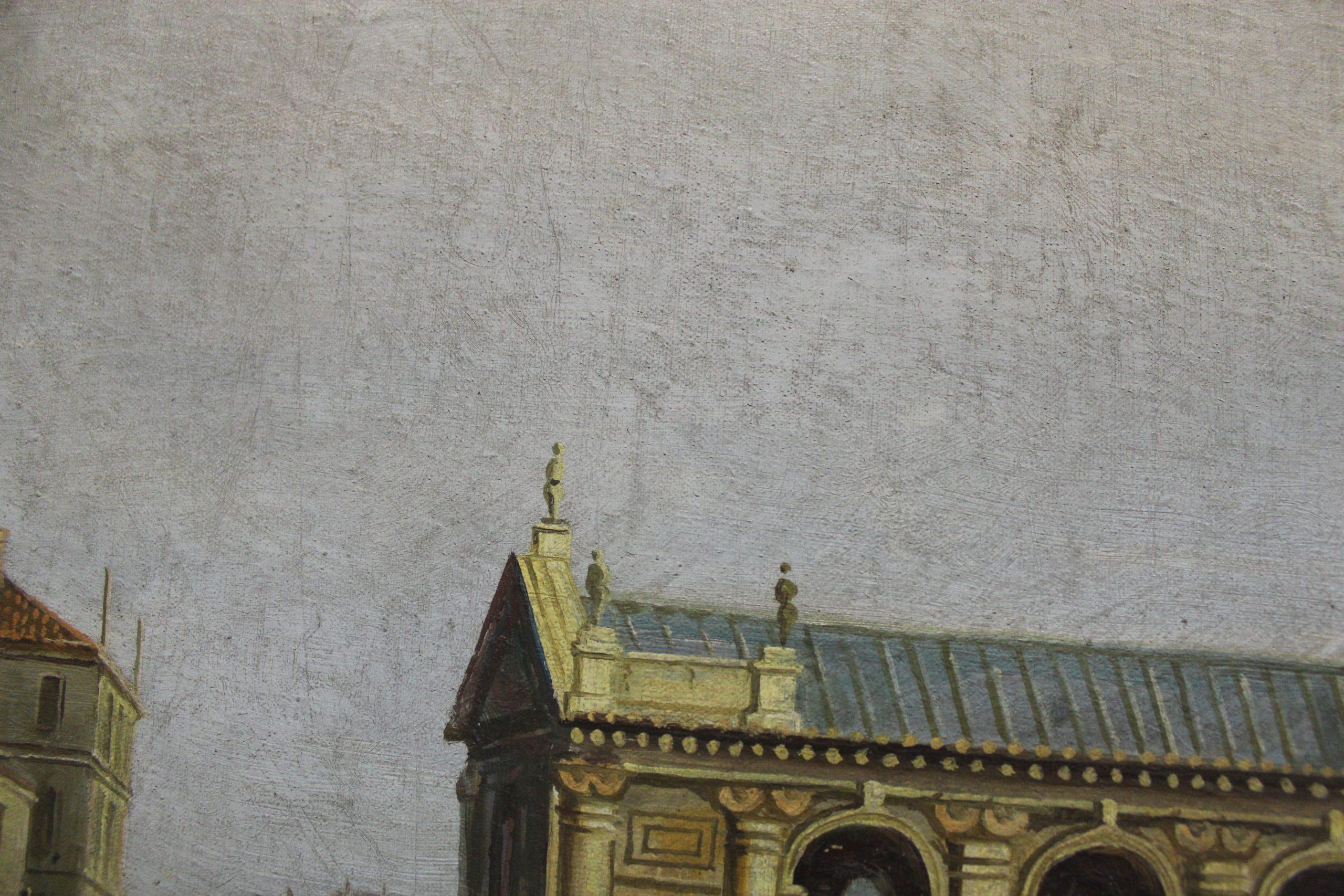 XX secolo Capriccio con ponte immaginario sul Canal Grande