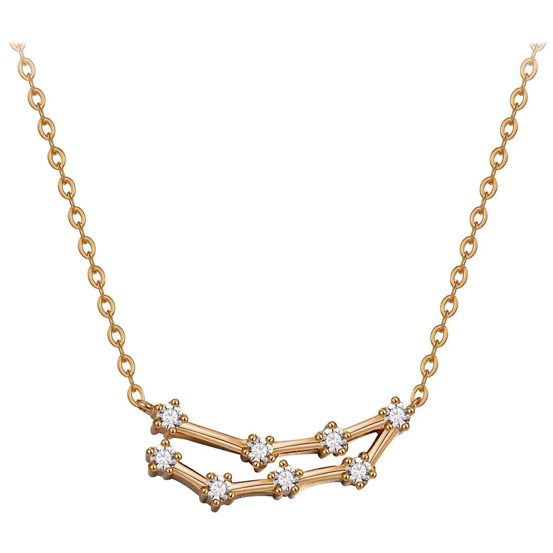 Capricorn Constellation Necklace For Sale