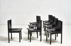 Caprile Dining Chairs by Gianfranco Frattini for Cassina, circa 1980