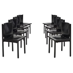 Caprile Dining Chairs by Gianfranco Frattini for Cassina, circa 1980