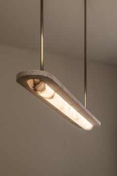 Capsa Pendant Lamp by United Alabaster