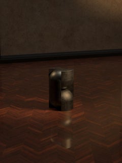 Capsule Basalt Pedestal by Studio Brocky