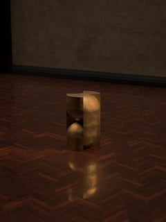 Capsule Bronze Pedestal by Studio Brocky