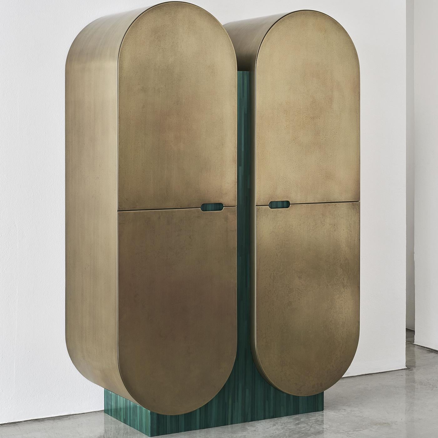 Italian Capsule Cabinet by Luca Barengo