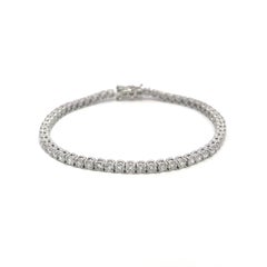 Capsule Classic Tennis Diamond 18K Bracelet for Her