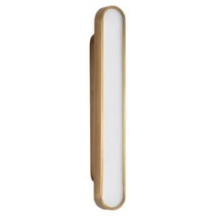 Capsule Golden Wall Light by Square in Circle