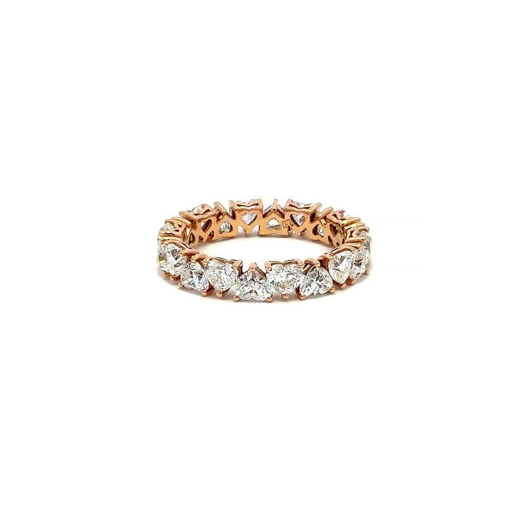 Anello in oro 18K con diamante a forma di cuore Capsule per lei In condizioni Nuovo in vendita a Genève, GE