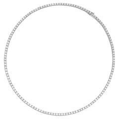 Collana Capsule Soft Diamond Tennis in oro 18 carati per lei/lui
