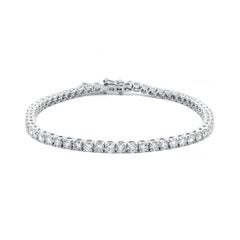 Capsule Soft Every Day Tennis Diamond 18K Gold Bracelett para ella/él