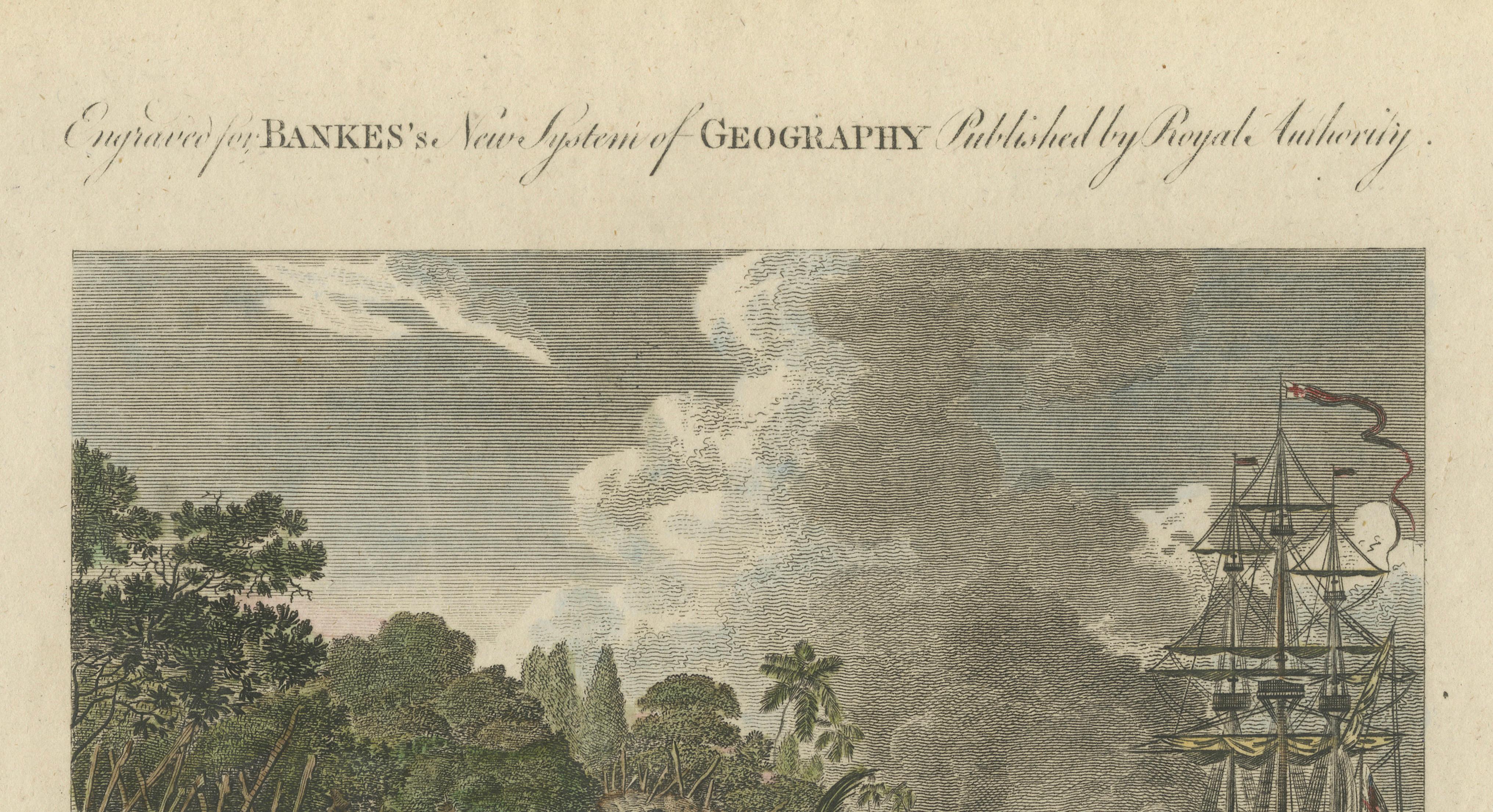 Captain Cook in the New Hebrides – Tanna Landing & Erromango Escape, c.1780