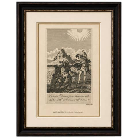 Captain Davis's First Interview with the North American Indians, Dublin c.1815