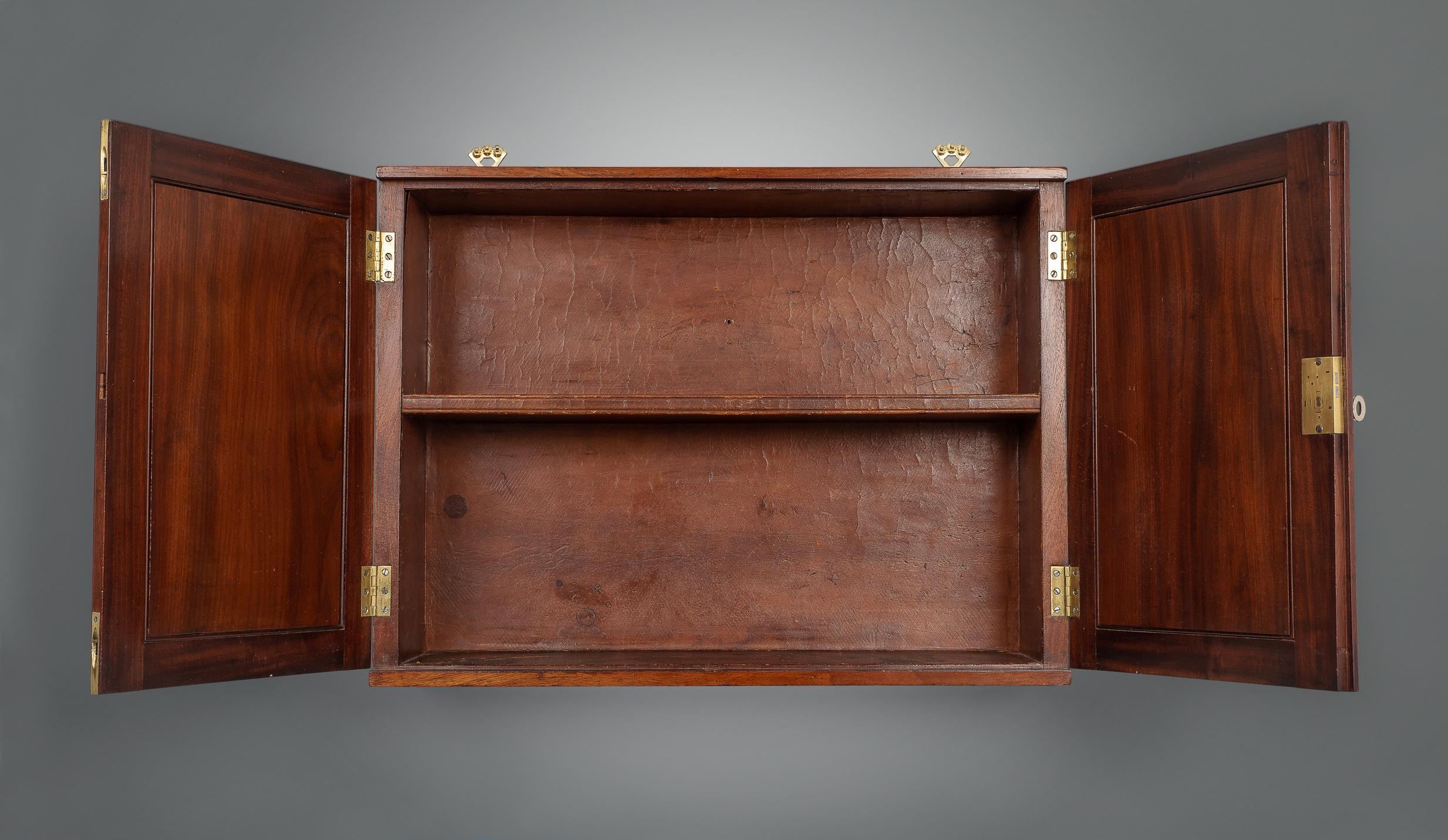 Captain Hotham’s Wall Cupboard In Good Condition In New York, NY