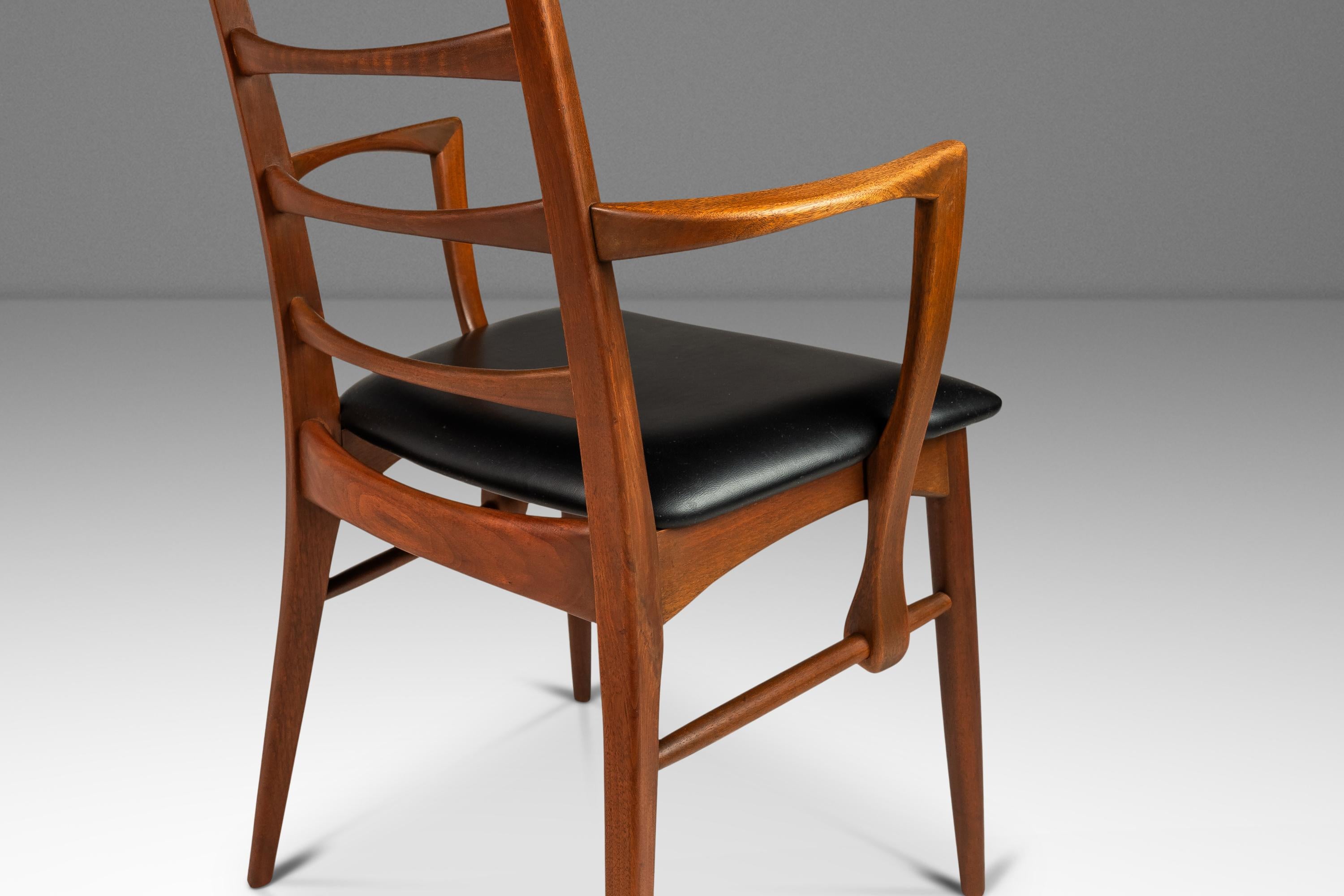 Kapitänsarm Stuhl „Lis“ von Niels Koefoed für Koefoeds Hornslet, Dänemark, 1960er Jahre im Angebot 4