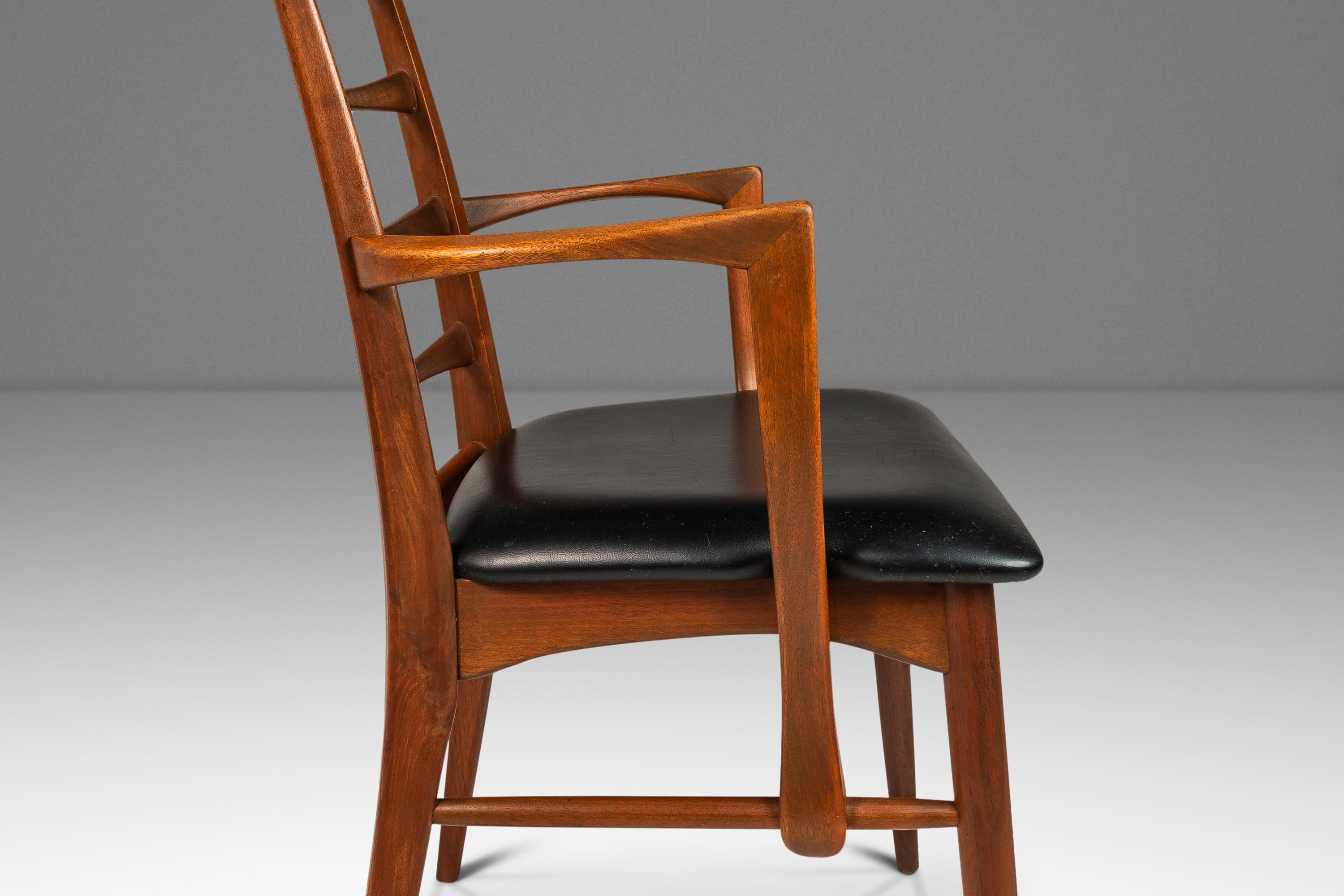 Kapitänsarm Stuhl „Lis“ von Niels Koefoed für Koefoeds Hornslet, Dänemark, 1960er Jahre im Angebot 5