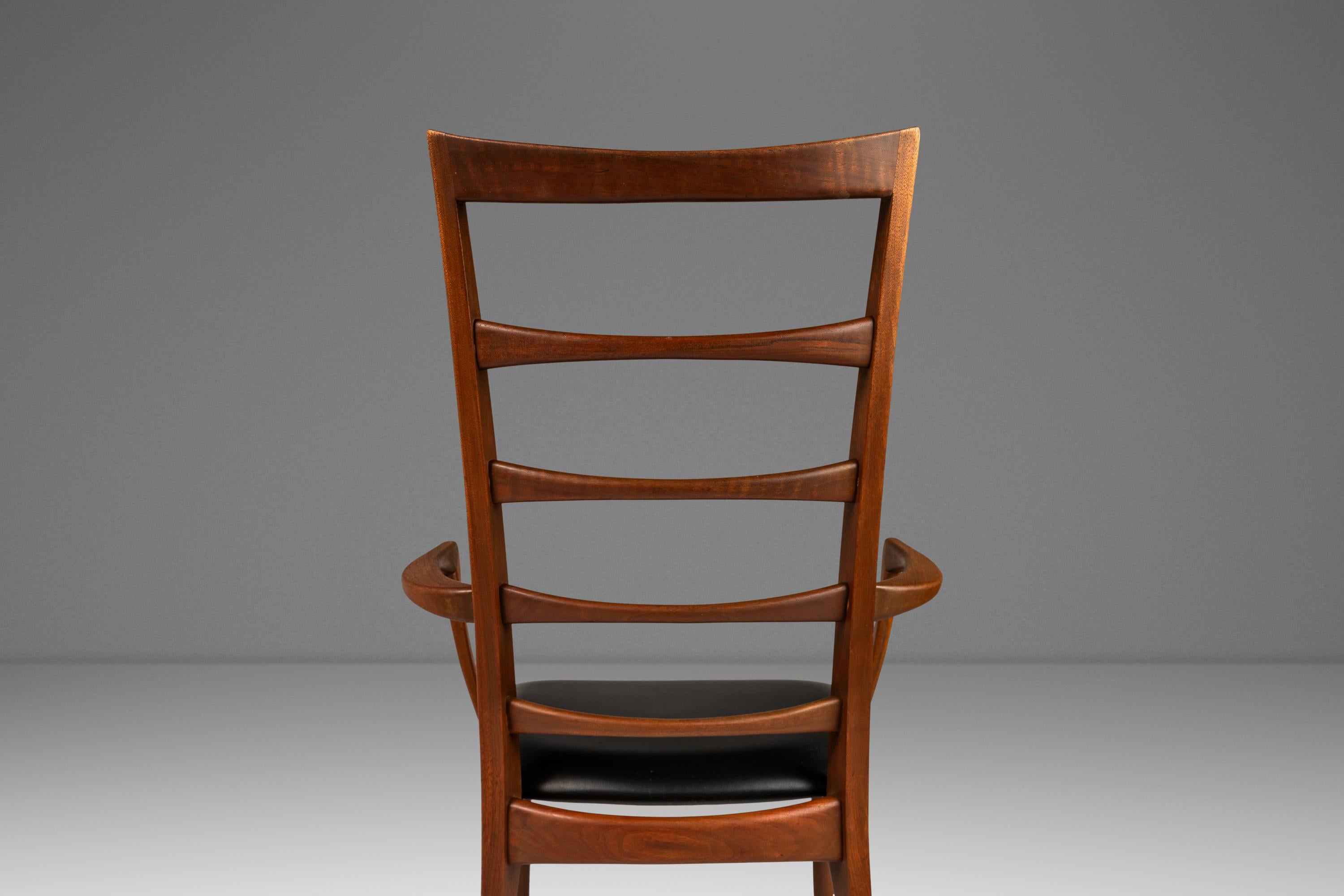Kapitänsarm Stuhl „Lis“ von Niels Koefoed für Koefoeds Hornslet, Dänemark, 1960er Jahre im Angebot 2